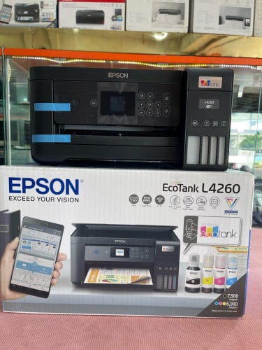 EPSON Printer L4260 Color | WIFi | Copy | Scan | Auto Print 2 Sides  | ink 001📲092877007