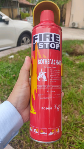 Fire Stop បំពង់ពន្លត់អគ្គីភ័យខ្នាតតូច 3=10$