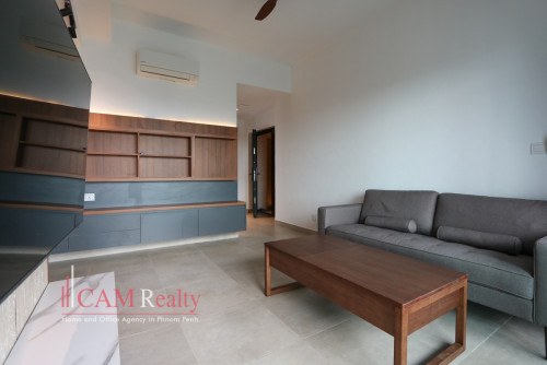 Bassac Lane area| Premier 1 bedrooms apartment for rent| Swimming pool, gym and rooftop deck
