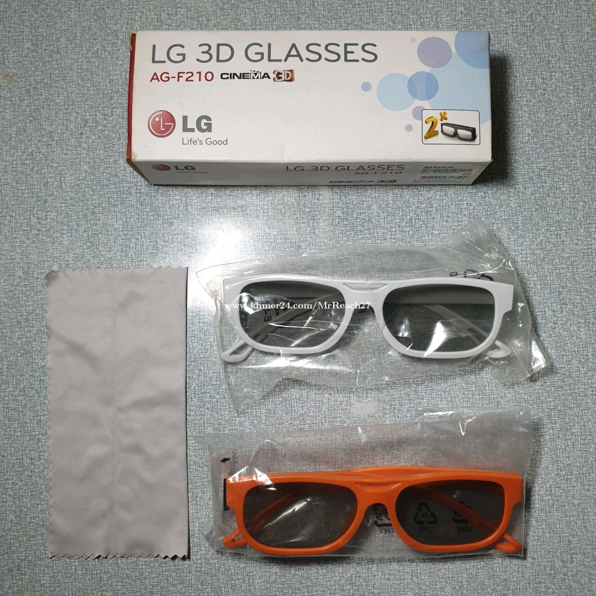 uddannelse fersken stilhed Original LG Cinema 3D Glasses (2 Glasses) For Sell 3$ Only. Price $3.00 in  Ruessei Kaev, Cambodia - Mr Reach | Khmer24.com
