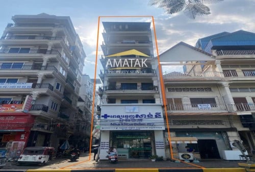 ផ្ទះល្វែងកែងលក់ទល់មុខផ្សារ Aeon 1