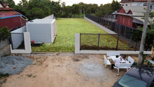 ដីលក់លើផ្លូវជាតិលេខ៨ (60ម៉ែត្រ) ភូមិព្រៃចាស់ ឃុំវិហាសួរ ខេត្តកណ្តាល