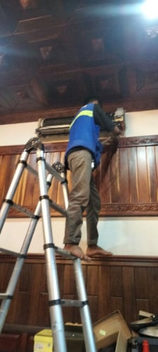 មានសេវាកម្មលាងសម្អាតម៉ាសុីនត្រជាក់ទួលបោក់និងទួលទឹកក