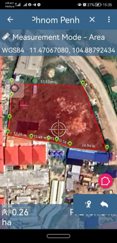 ដីជួល ជិតផ្សារព្រែកជ្រៃ / Land for rent near Aeon 3