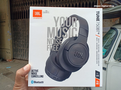 JBL TUNE 750BTNC | Wireless Over-Ear ANC Headphones