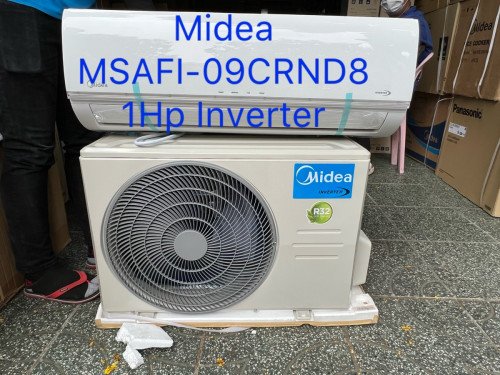 Midea MSAFI-09CRDN8( new  Air Conditioner 1HP inverter ,ម៉ាស៊ីនត្រជាក់ថ្មី1 សេស)