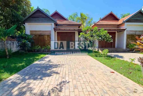 ផ្ទះចំនួន 4 សម្រាប់ក្នុងក្រុងលក់សៀមរាប​ ​​/ Modern Resort With 4 Houses For Sale In Siem Reap