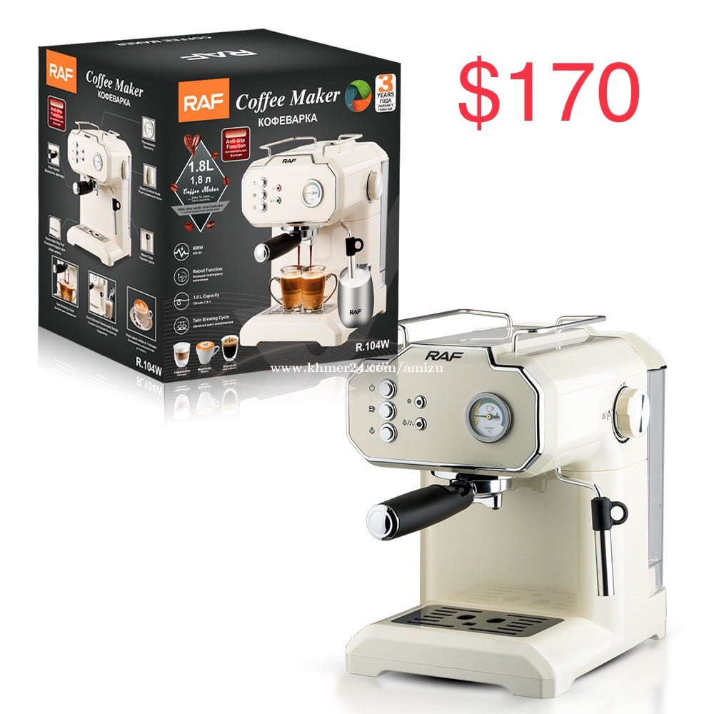 Coffee machine. Various types of home pump coffee machines for sale