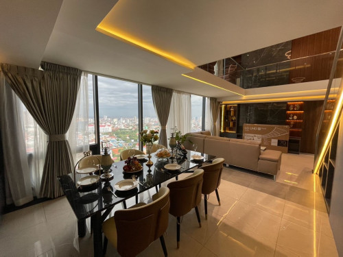Luxurious Penthouse 3 Bedroom | Tonle Bassac Land |