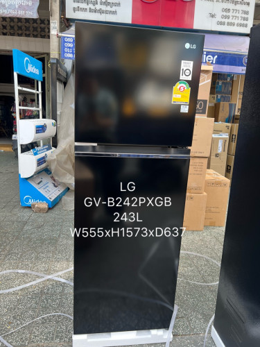 LG GV-B242PXGB (ទូរទឹកកកទ្វារ2 កំ.1,573/ Refrigerator 2door H 1,573m