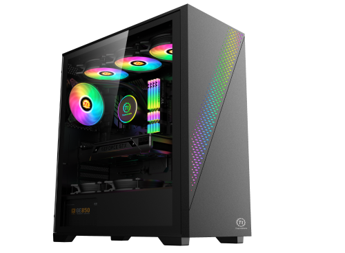 Thermaltake K36 ARGB Gaming Case Black White