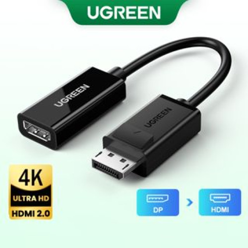 DP to HDMI Converter 4K@30Hz UGREEN