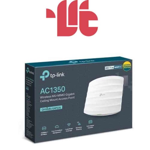 TP-LINK AC1350 WIRELESS MU-MIMO GIGABITE CELLING MOUNT ACCESS POINT EAP225