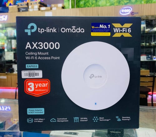 TP LINK EAP653 AX3000 WIFI 6 ACCESS Point