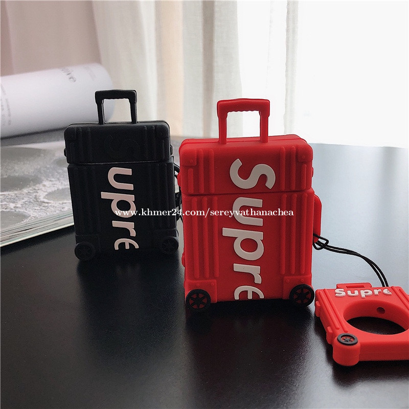 Supreme Suitcase AirPods Case