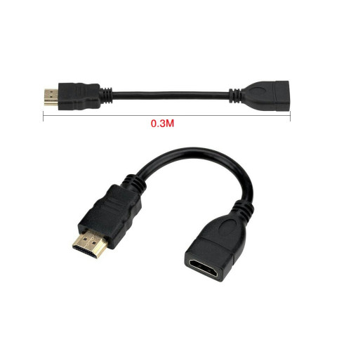 HDMI Connector M to F Saver 30cm
