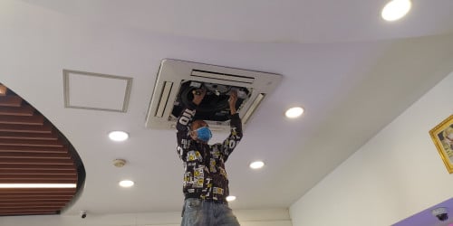 លាងម៉ាសុីនត្រជាក់ បីសេះ នឹងប្រាំសេះ