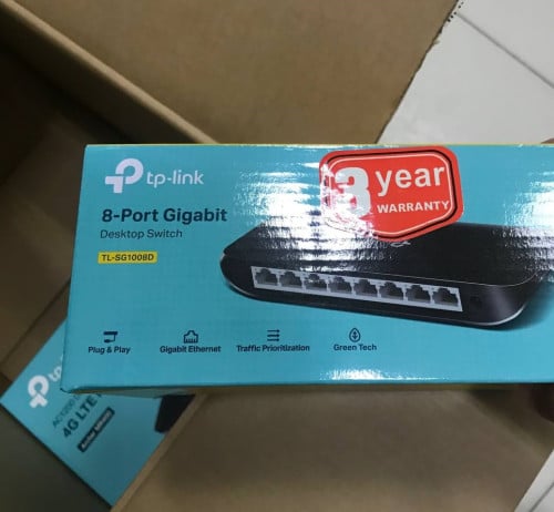 TP-Link TL-SG1008D 8-Port Gigabit desktop switch
