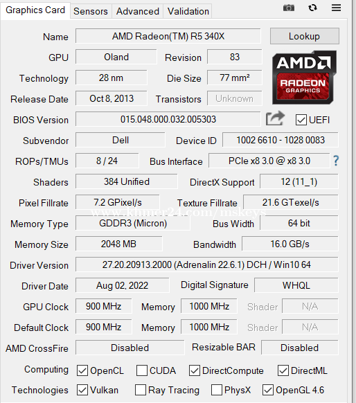 I5 10400F RAM:16GB MS Asus H410m-k GPU: R5 340X 2G Price $250.00 in Boeng  Tumpun 1, Cambodia - MS GG