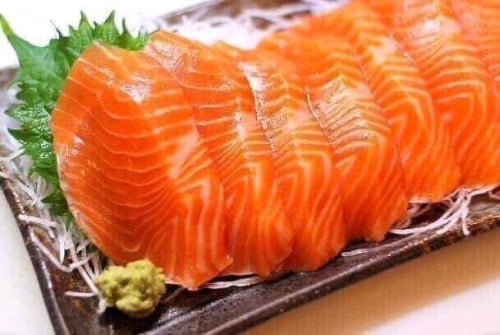 សាលម៉ុនស្រស់ឈុត0.50kg=14$