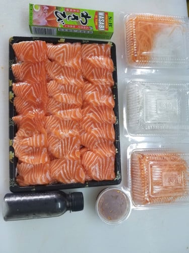 សាលម៉ុនស្រស់ឈុត0.50kg=14$