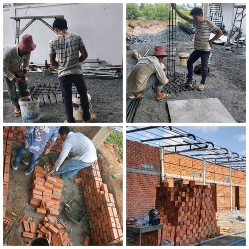 ជាងថ្នាំ ជាងសំណង់ ជាងការ៉ូ កាងារស្អាត