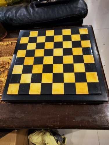 Alabaster Chess/checkers set