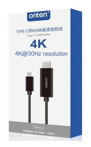onten Type-C to HDMI cable