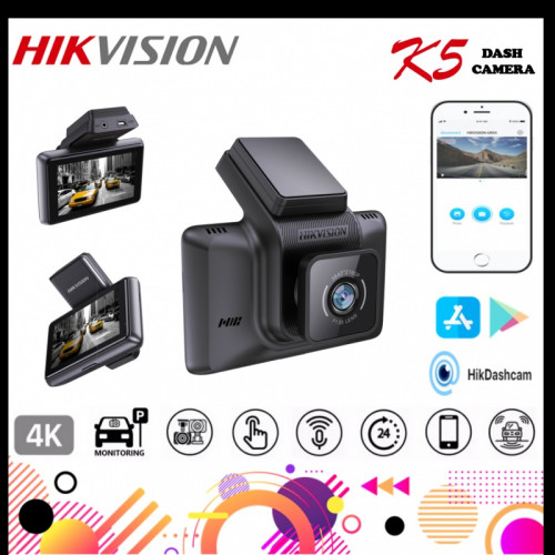 HIKVISION K5 Dashboard Recorder 4" Touch Screen 4K