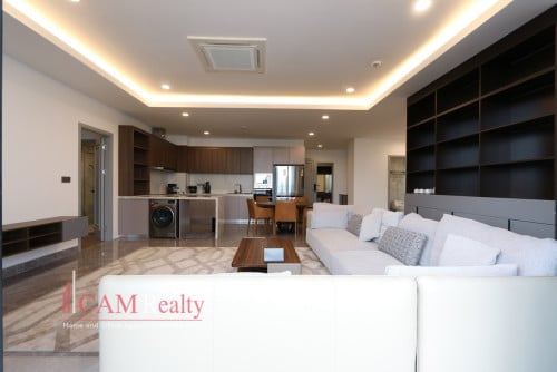 E-viewing 【日本語もOK】Premium 3 bedroom serviced apartment for rent in BKK1