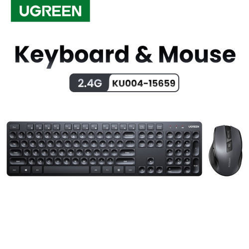 UGREEN 15659 Wireless Keyboard and Mouse Combo