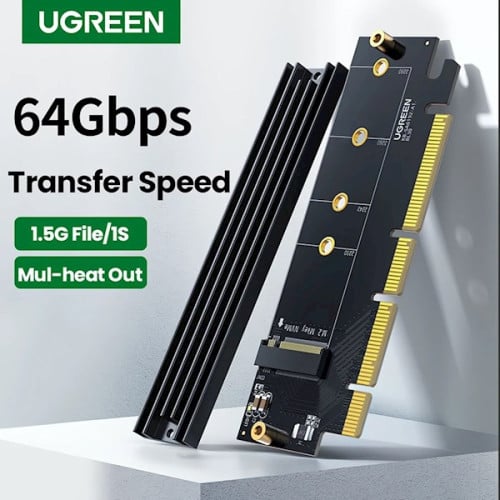 UGREEN 30715 PCIe 4.0(16×) to M.2 NVMe Expansion Card