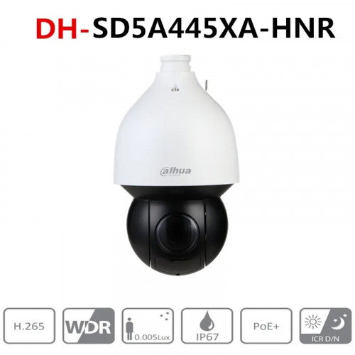 DH SD5A445XA-HNR 4MP PTZ AI Network Camera H.265+ IR 150m 45x optical zoom Starlight
