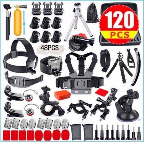 Go pro120pcs accessories kit