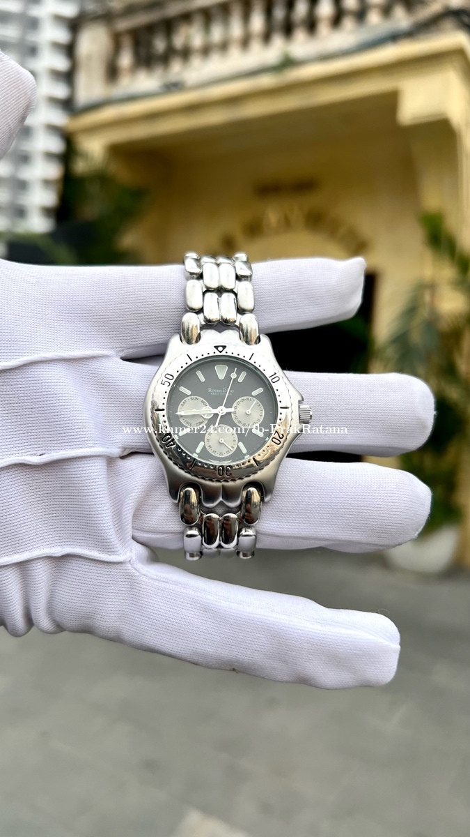 スクエア 腕時計 Roven Dino PARIS DESIGN ブラック - 腕時計(アナログ)