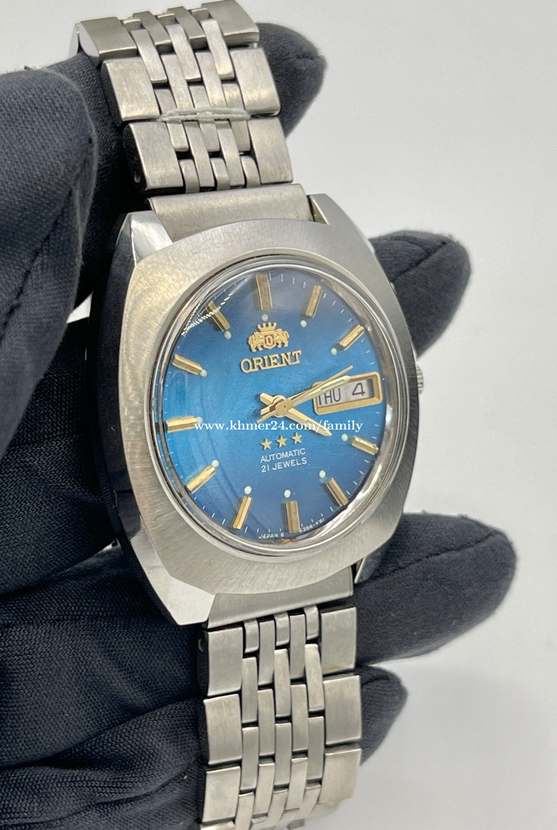 Orient 3 star automatic 21 outlet jewels