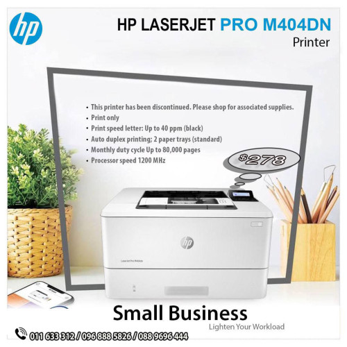 Printer HP LaserJet Pro M404DN Print Only Price 278 00 In Ou Ruessei   S 422654 Printer Hp Laserjet Pro M404dn Print Only 1689762179 83506968 B 