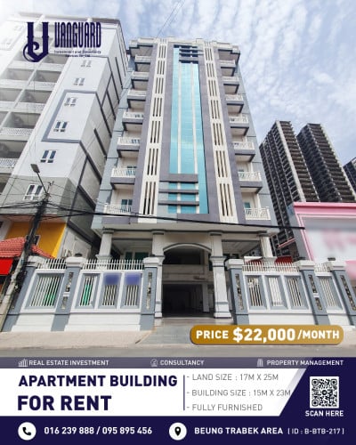 Building apartment for RENT