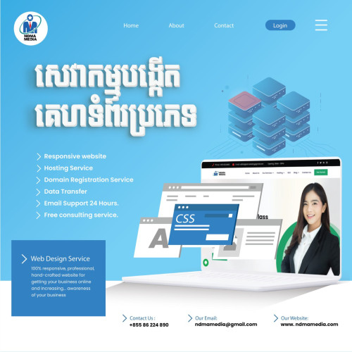 Website & E-commerce Website Service Cambodia
