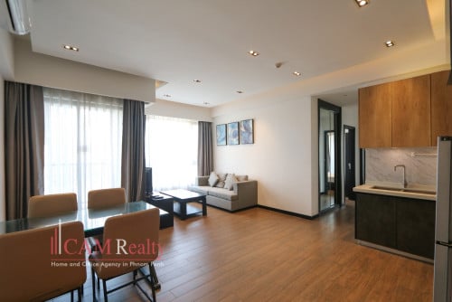 【日本語もOk】2 bedrooms condominium for rent in Southern Tonle Bassak