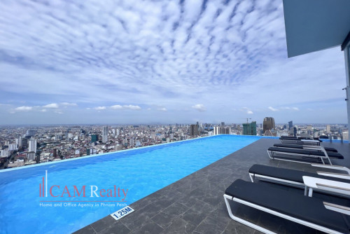 2 bedrooms condo for rent in BKK1