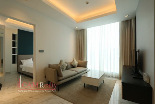 프놈펜에임대주택 BKK1 | 2 bedrooms condo for rent | Swimming pool, fitness club & common areas