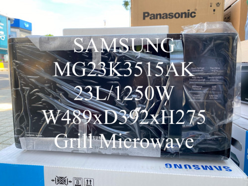 SAMSUNG MS23K3515( new Microwave Oven, ម៉ាស៊ីនកំដៅម្ហូប)