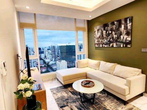 J tower 2 hight floor 2 bedroom for rent in Bkk1 city view