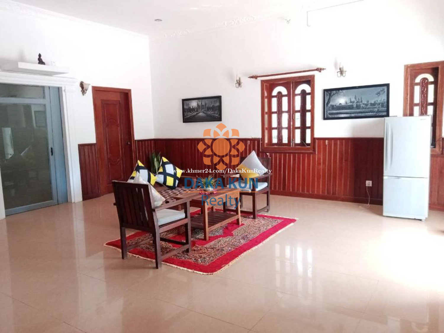 3 Bedrooms House for Rent with Swimming Pool in Svay Dangkum, Siem Reap