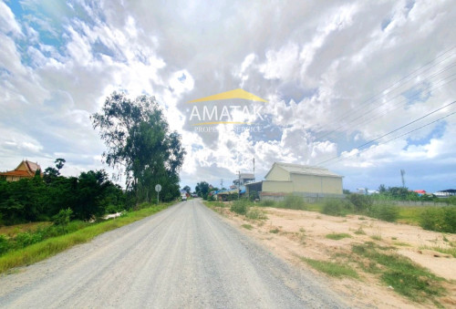 ដីលក់ឬជួលជាប់ផ្លូវគម្រោង40ម៉ែត្រ!