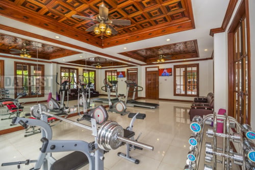 Central 1BR Apartment For Rent In Siem Reap Wat Bo – Pool Gym