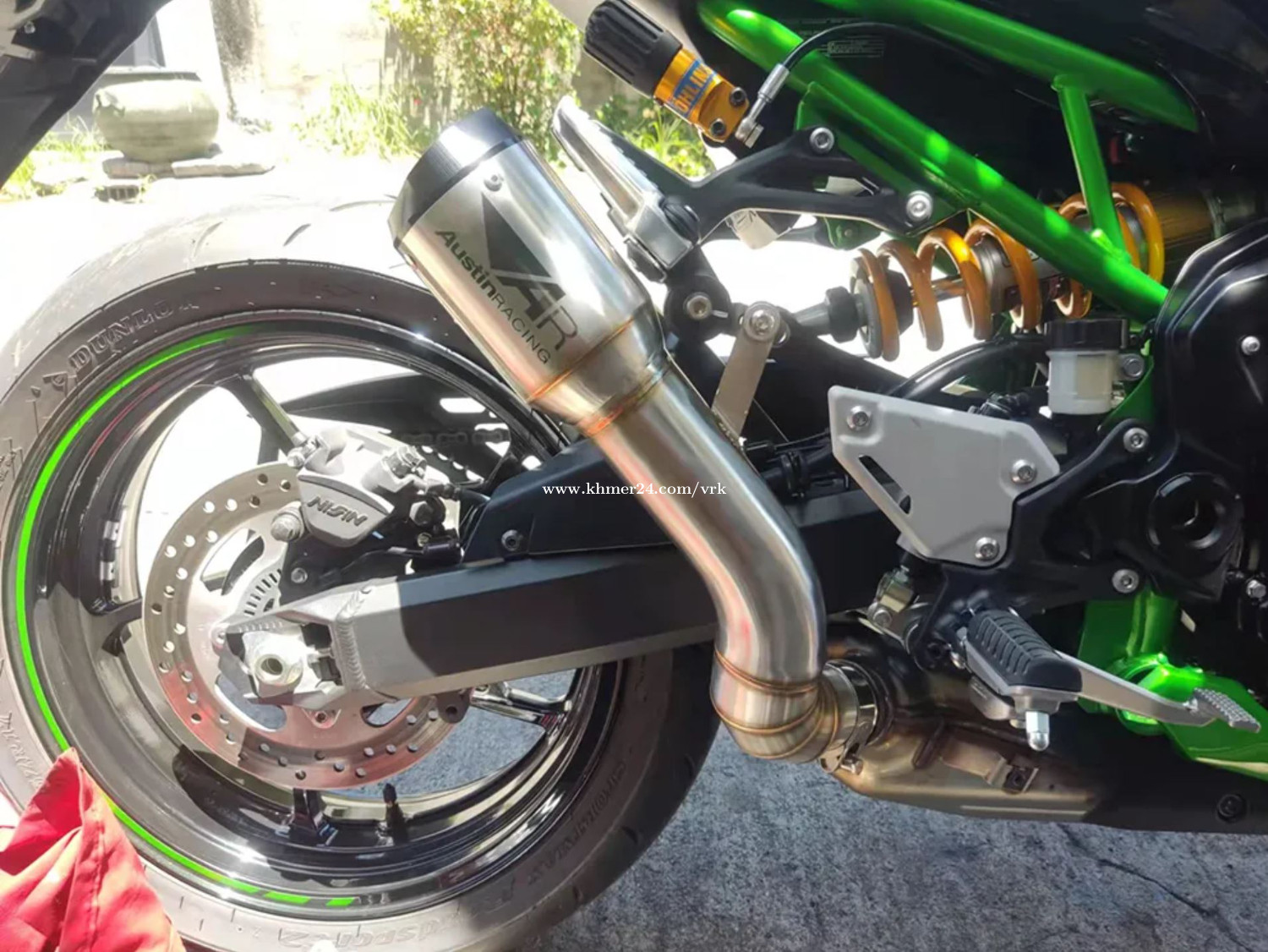 68$ Motorcycle Exhaust For kawasaki z900 2017-2023 Motorcycle