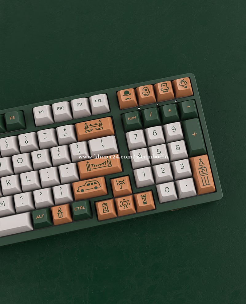 Akko World Tour London 3098S RGB Double-Shot PBT Hot-Swap TTC