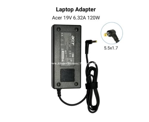 Adapter Acer 19V 6.32A 120W (5.5*1.7) Original